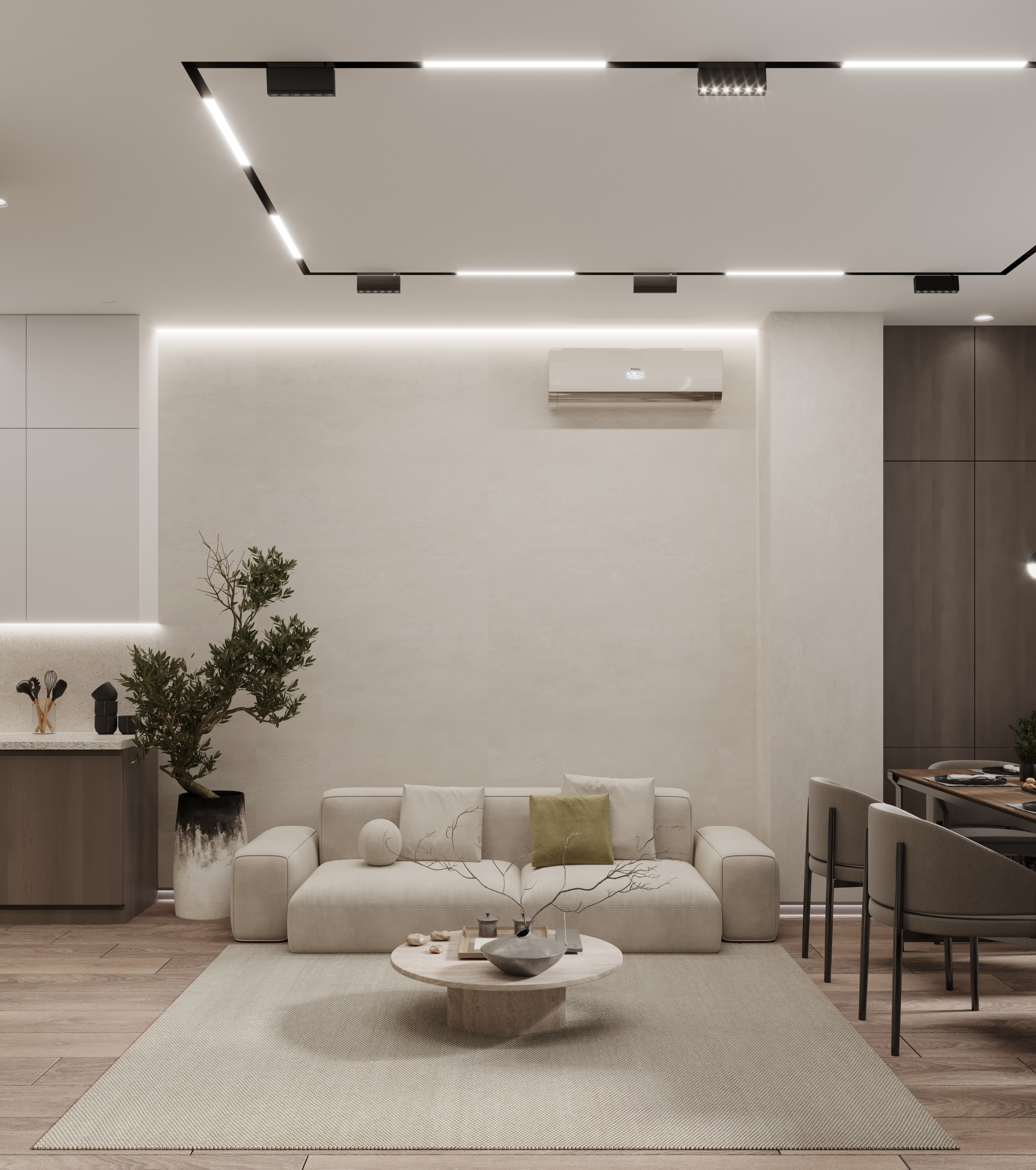 Furniture, materials & finish selection